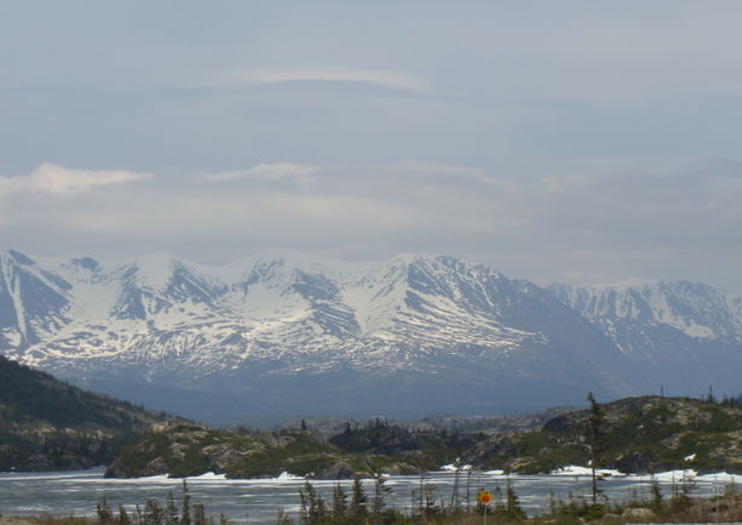 Sendero de tren White Pass y Yukon